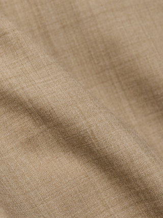 Tech Wool Suit Pants Regular Sand