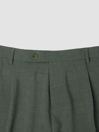 Tech Wool Suit Green Night