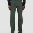 Tech Wool Suit Pants Relaxed Fit Green Night