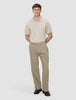 Tech Wool Suit Pants Relaxed Fit Sand