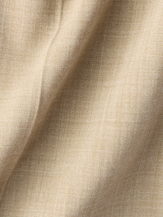 Tech Wool Suit Pants Relaxed Fit Sand