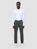 Tech Wool Suit Pants Slim Green Night