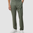 Tech Linen Elastic Pants Urban Green