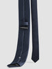 Tie Herringbone Midnight Blue