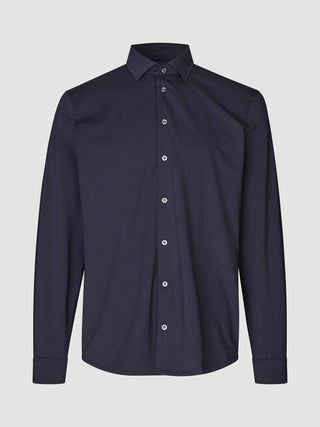 Travel Shirt Dark Navy Regular