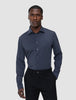 Travel Shirt Dark Navy Slim