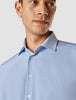Travel Shirt Light Blue Slim