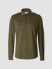 Travel Shirt Remote Green Slim