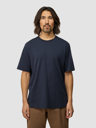 Supima T-shirt Box Fit Dark Navy