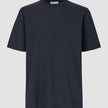 Supima T-shirt Box Fit Dark Navy