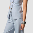 Essential Set Long Vest & Wide Pants