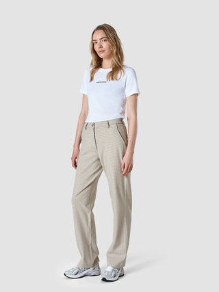 Essential Pants Straight Petite Check