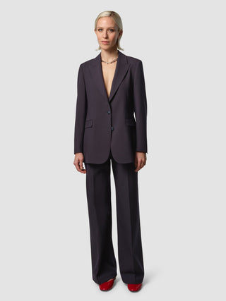 Essential Suit Midnight Blue Blazer & Wide Pants