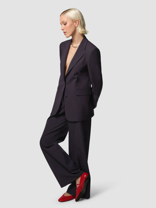Essential Suit Midnight Blue Blazer & Wide Pants