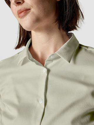 Business Shirt Slim Pastel Green