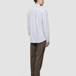 All-Day Oxford Shirt Beige Stripes