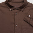 All-Day Oxford Shirt Dark Brown
