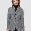 Women Ashryn Blazer Domino Herringbone