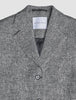 Ashryn Set Domino Herringbone Blazer and Short Skirt