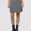 Women Ashryn Short Skirt Domino Herringbone