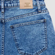 Women Classic Denim Shorts Snow Blue Wash