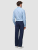 Classic Shirt Light Blue Herringbone Regular