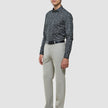 Classic Shirt Grey Floral Slim
