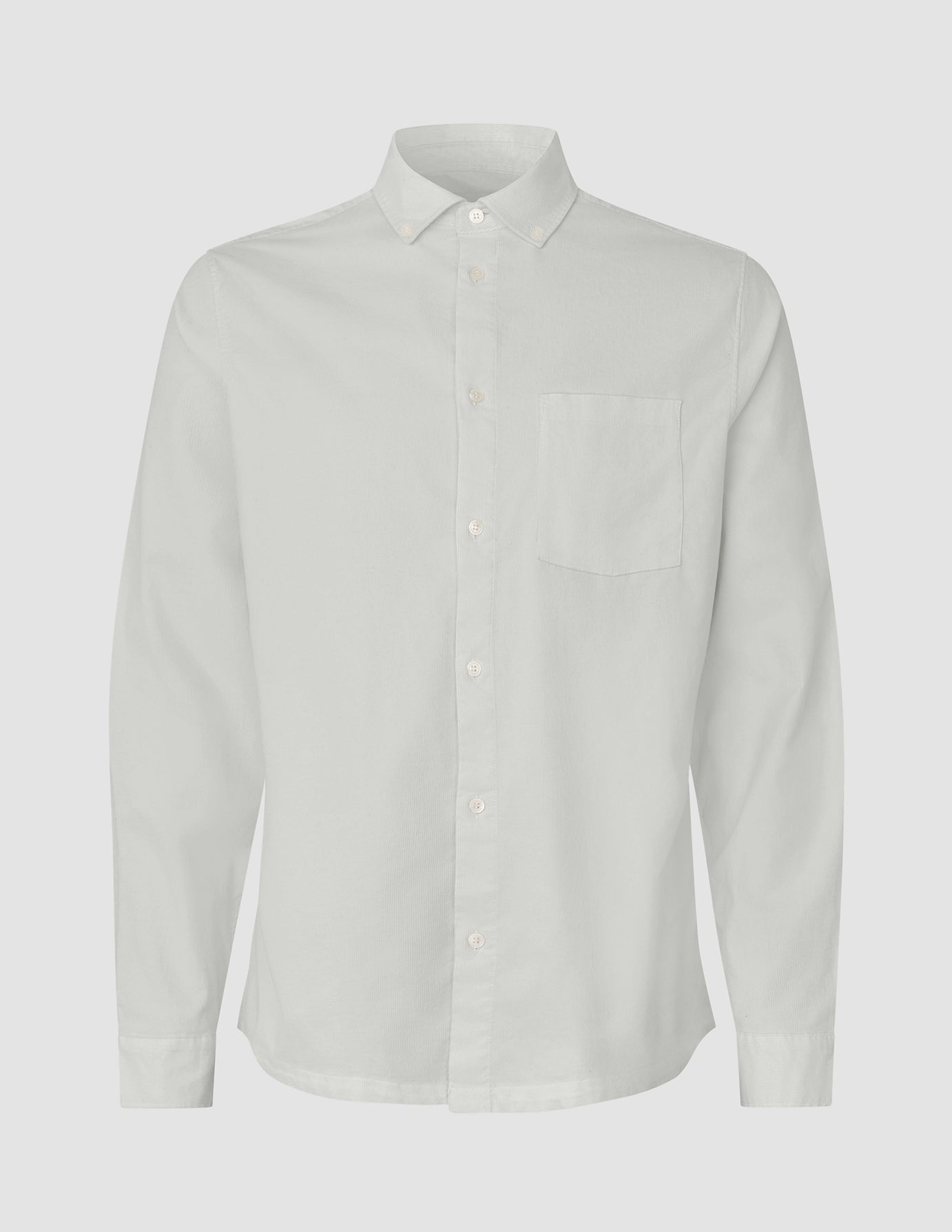 Corduroy Shirt Bone White