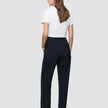 Women Ease Pants Straight Black
