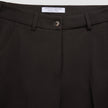 Women Ease Pants Straight Mocha Melange