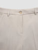 Women Ease Pants Straight Vanilla Melange