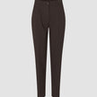 Women Ease Pants Tapered Mocha Melange