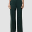 Women Ease Pants Wide Evergreen