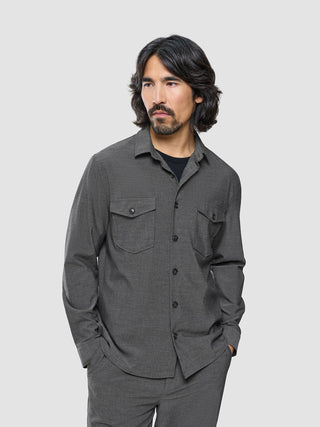 Ease Overshirt Dark Grey