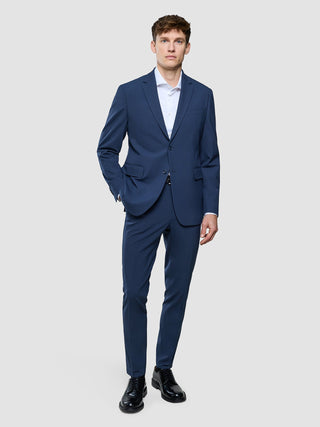 Essential Blazer Regular Navy Checks