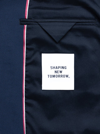 Essential Blazer Regular Navy Checks