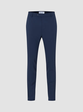 Essential Suit Navy Checks