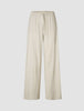 Women's Linen Pants Relaxed Sandy Beige