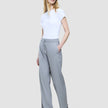 Women Linen Pants Relaxed Stone Grey