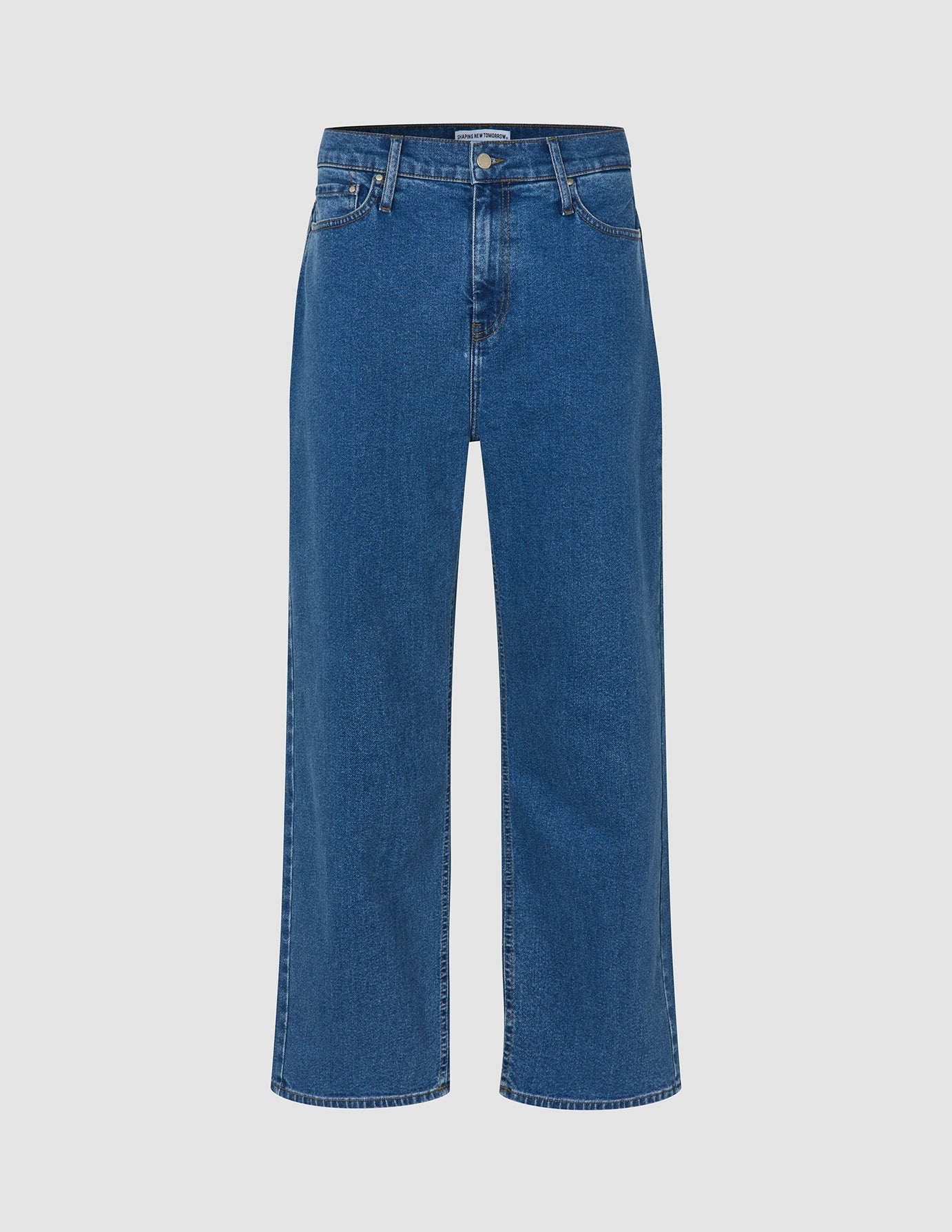Matteo Jeans Relaxed Fit Mid Blue