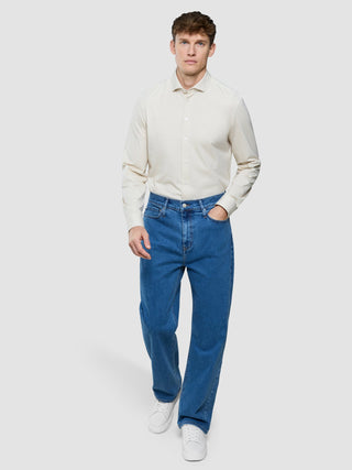 Matteo Jeans Relaxed Fit Mid Blue