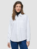 Oversized Long Sleeve Shirt White