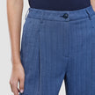 Women Serene Pants Wide Ombre Blue Herringbone