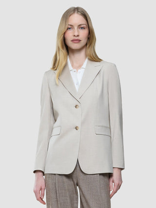 Women's Skye Blazer Sandy Beige Melange