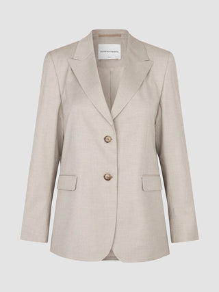 Women's Skye Blazer Sandy Beige Melange