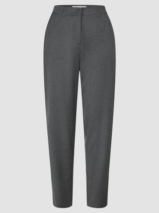 Women Skye Pants Tapered Charcoal Melange