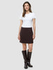 Women Sorae Short Skirt Espresso