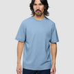 Supima T-Shirt Box Fit Rainy Blue