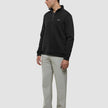 Sweat Half Zip Black