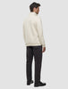 Sweat Half Zip Off White